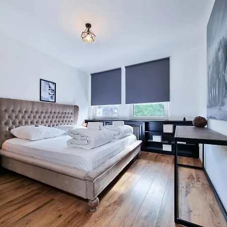 Alpha Apartments Essen Esterno foto